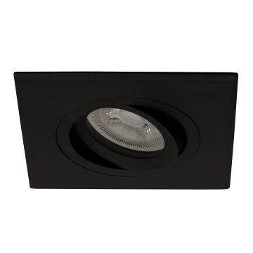 goldX ZE818-BK Siyah Kare Spot Kasası