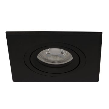 goldX ZE818-BK Siyah Kare Spot Kasası