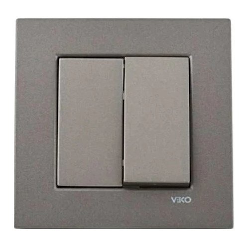 VİKO Novella/Trenda 92605302 Komütatör Düğmesi [Antrasit]