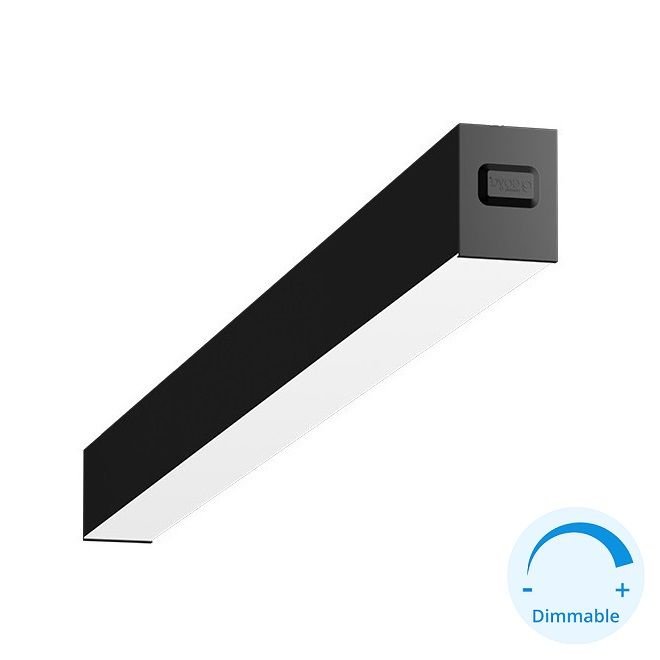 GOYA GY 8033-15 Siyah/Beyaz Kasa 65 Watt 150 cm Sıva Üstü DİMLİ Lineer Armatür