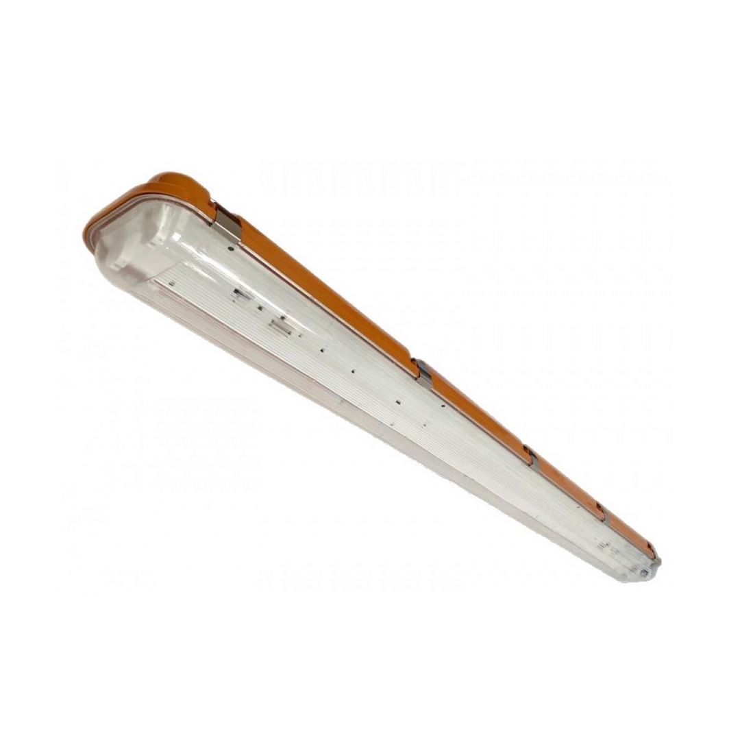 K2 GLOBAL KDL474 2x18 Watt IP65 Exproof LED Etanj Armatür (Elektronik Balast)
