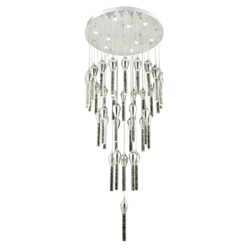 CL-520 108 Watt Otuzaltılı Krom LED Avize