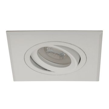 goldX ZE818-WH Beyaz Kare Spot Kasası