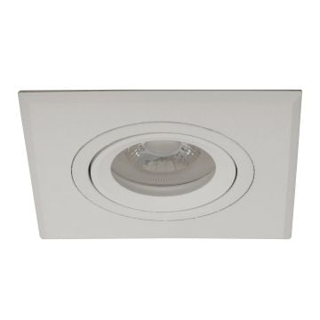 goldX ZE818-WH Beyaz Kare Spot Kasası