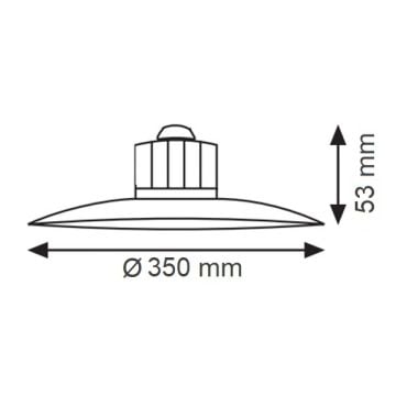 K2 GLOBAL KST511 150 Watt LED Yüksek Tavan Armatürü (IP65)