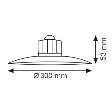 K2 GLOBAL KST510 100 Watt LED Yüksek Tavan Armatürü (IP65)
