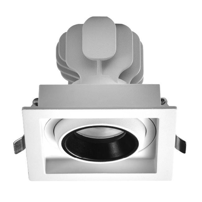 MOLLED MOL5024 30 Watt Beyaz/Siyah Kasa LED Mağaza Spotu (SAMSUNG/OSRAM LED & EAGLERISE/PHILIPS/LIFUD Driver)