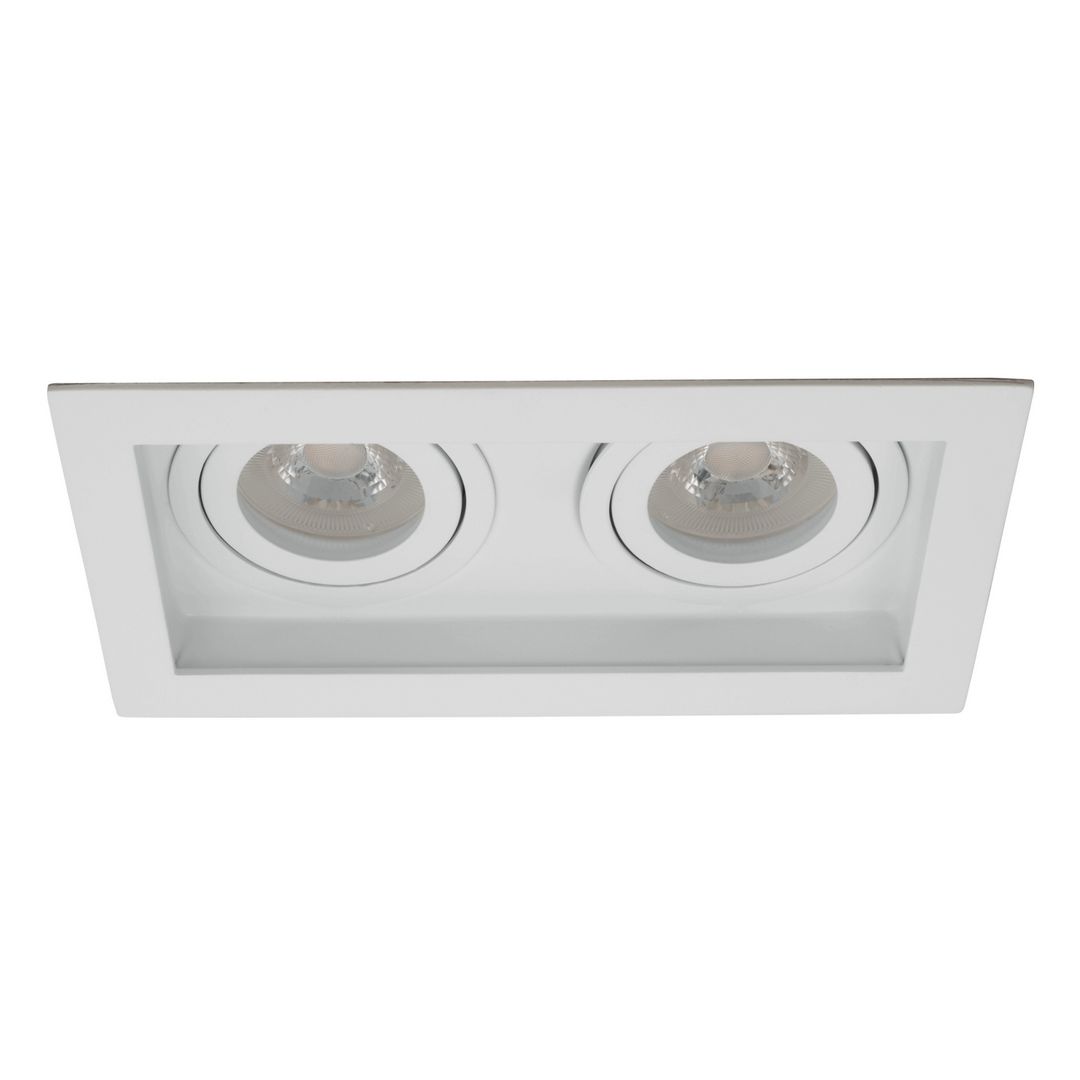 goldX ZE840-WH Beyaz İkili Spot Kasası