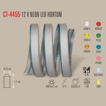 CATA CT-4455 12 Volt Sarı Neon Led (50 Metre)