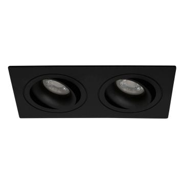 goldX ZE771-BK Siyah İkili Spot Kasası