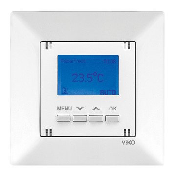 VİKO Karre/Meridian 90961076 Termostat (Zemin Altı - Sensörlü - UF-E) [Beyaz]