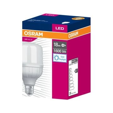 OSRAM 27 Watt Torch LED Ampul - Beyaz Işık (6500K) [Value Clt Jumbo Led Ampul 27W/865]