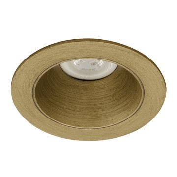 goldX ZE708-PE Prinç Eskitme Sıva Altı Yuvarlak Spot Kasası