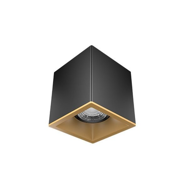 GOYA GY 1861-8 8 Watt Siyah-Gold Sıva Üstü LED Spot