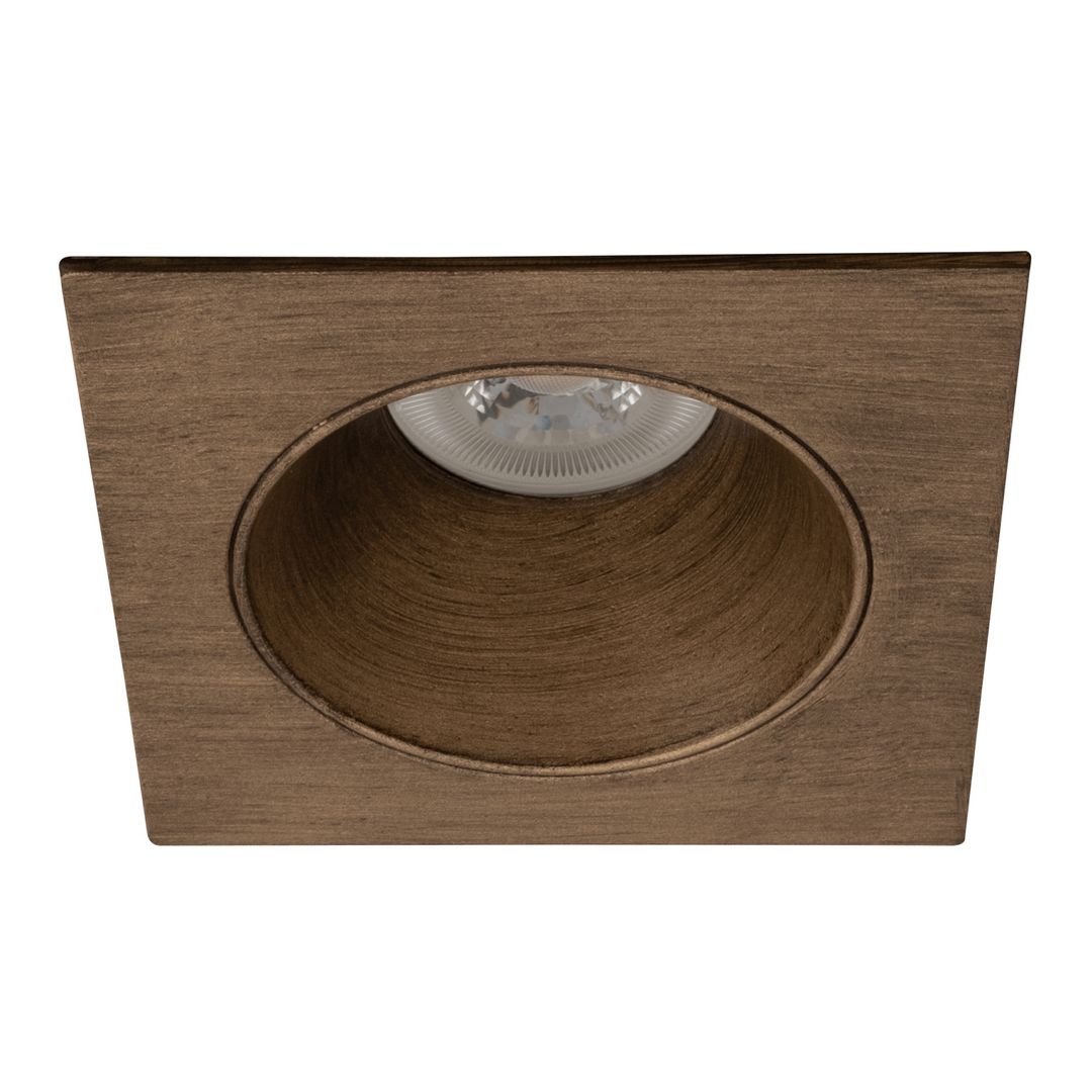 goldX ZE709-BRE Bronz Eskitme Sıva Altı Kare Spot Kasası