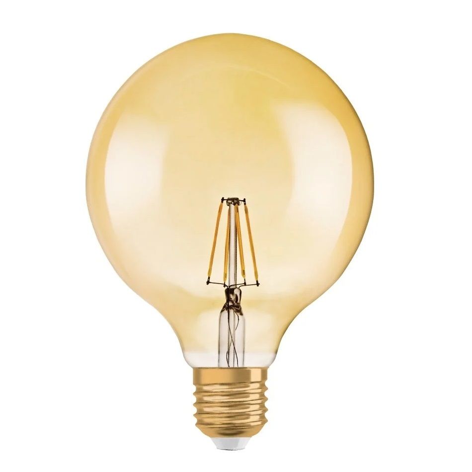 OSRAM 6.5 Watt G125 Rustik Glop Ampül - Amber (2500K)