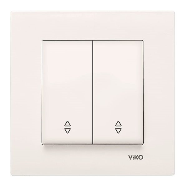 VİKO Novella/Trenda 92605817 Komütatör Vavien Düğmesi [Krem]