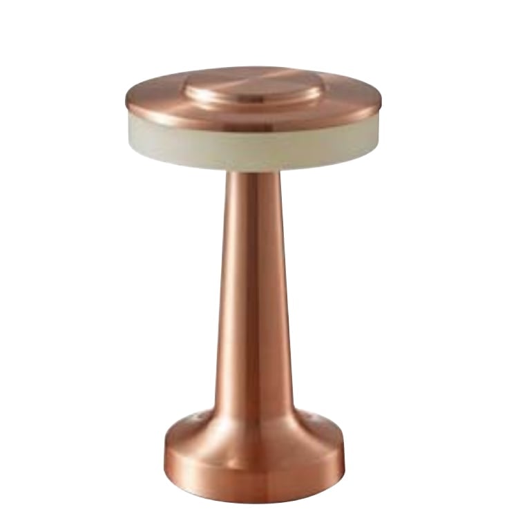 HOROZ 050-002-0001-Rose PRONTO ROSE 2 Watt Dimli ve Dokunmatik, Şarjlı LED Masa Lambası - 3 Işık Renkli (Beyaz + Ilık Beyaz + Gün Işığı)