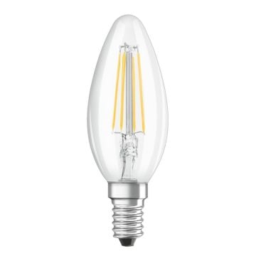 OSRAM 4 Watt Şeffaf Camlı Rustik Mum Ampül