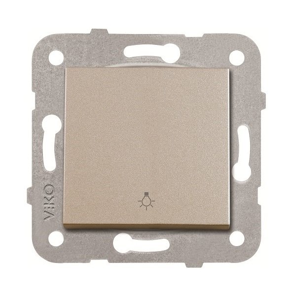 VİKO Novella/Trenda 92605103 Light Anahtarı Düğmesi [Saten]
