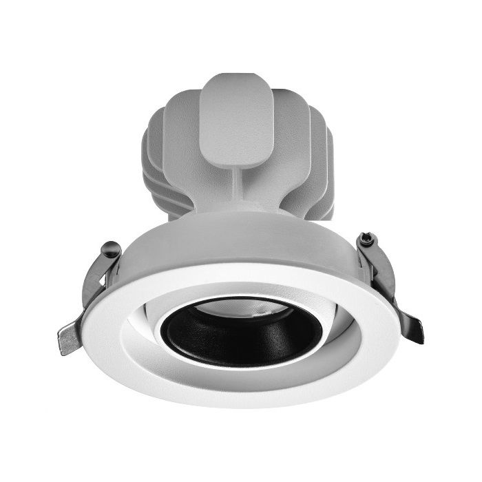 MOLLED MOL5020 8 Watt Beyaz/Siyah Kasa LED Mağaza Spotu (SAMSUNG/OSRAM LED & EAGLERISE/PHILIPS/LIFUD Driver)