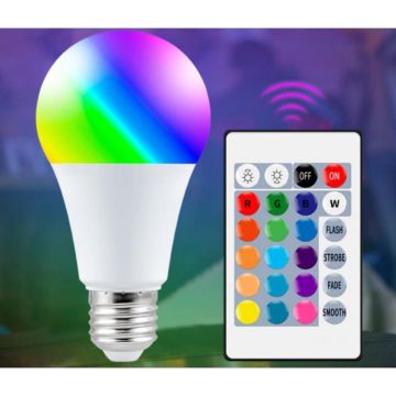 K2 GLOBAL KES300 9 Watt RGB LED Ampul