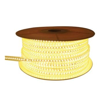 inoled 4330-03 220 Volt Kırmızı Dış Mekan Şerit Led - 7 Watt/Metre (100 Metre)