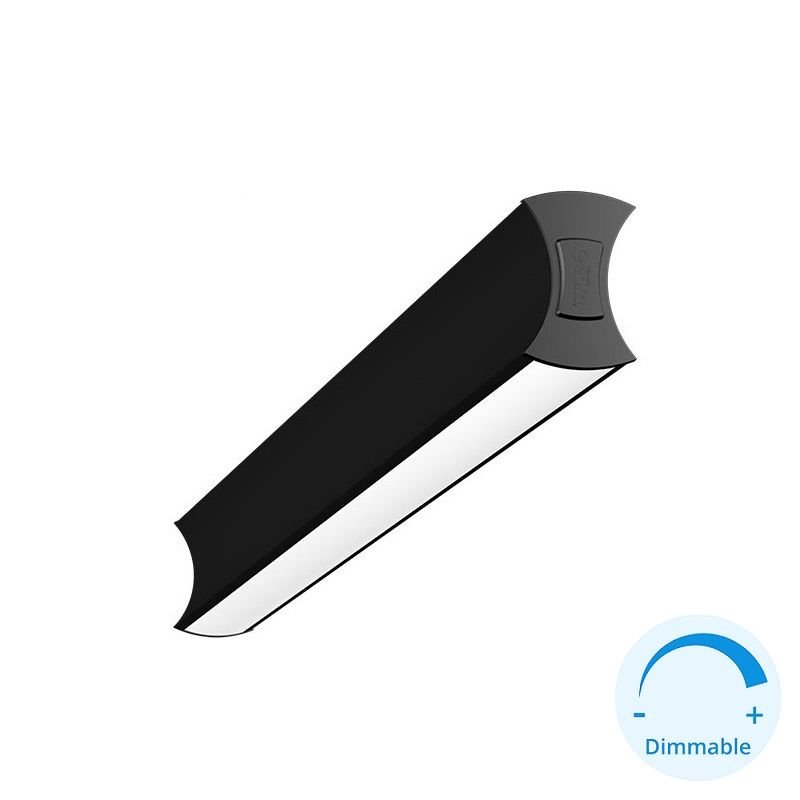 GOYA GY 8048-90 Siyah/Beyaz Kasa 39 Watt 90 cm Sıva Üstü DİMLİ Lineer Armatür