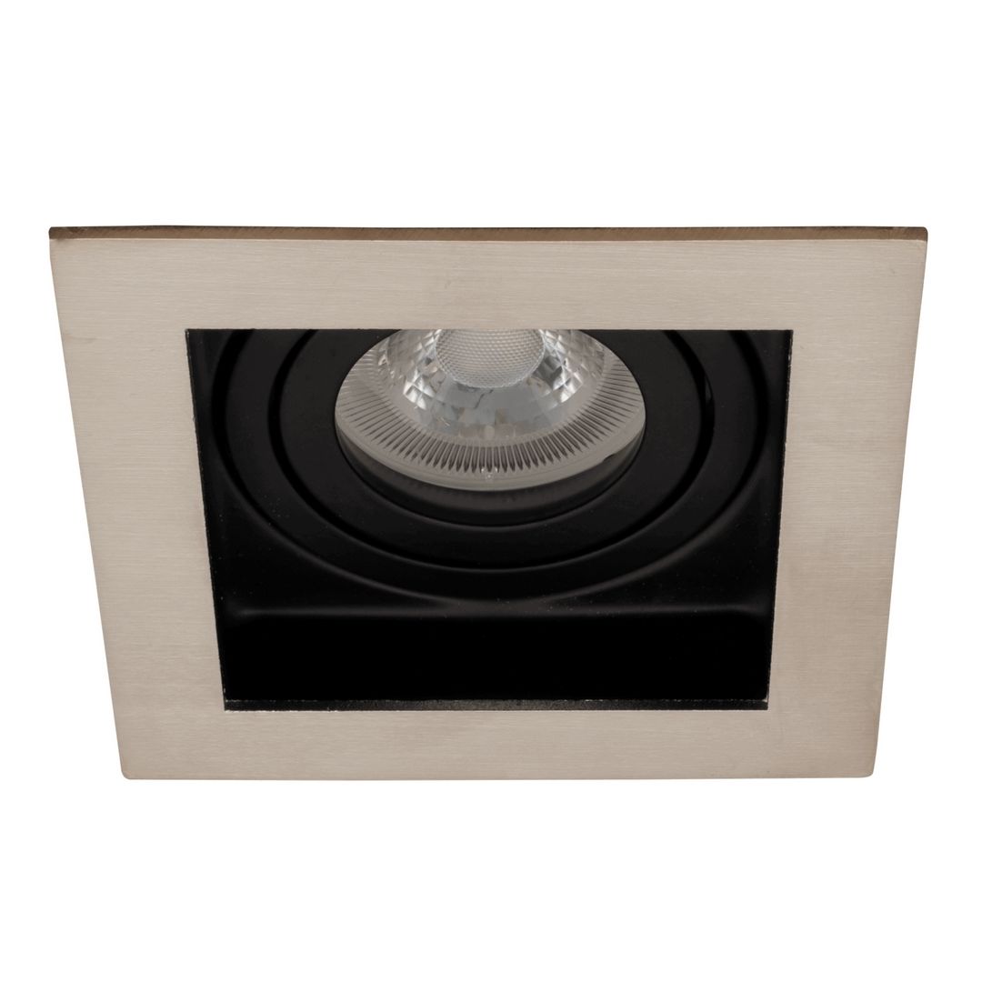 goldX ZE781-SNK Satin Nikel (Kaplama) Sıva Altı Kare Spot Kasası