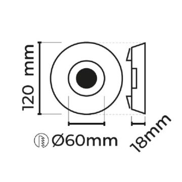 MOLLED MOL573 Dekoratif LED Kristal Spot