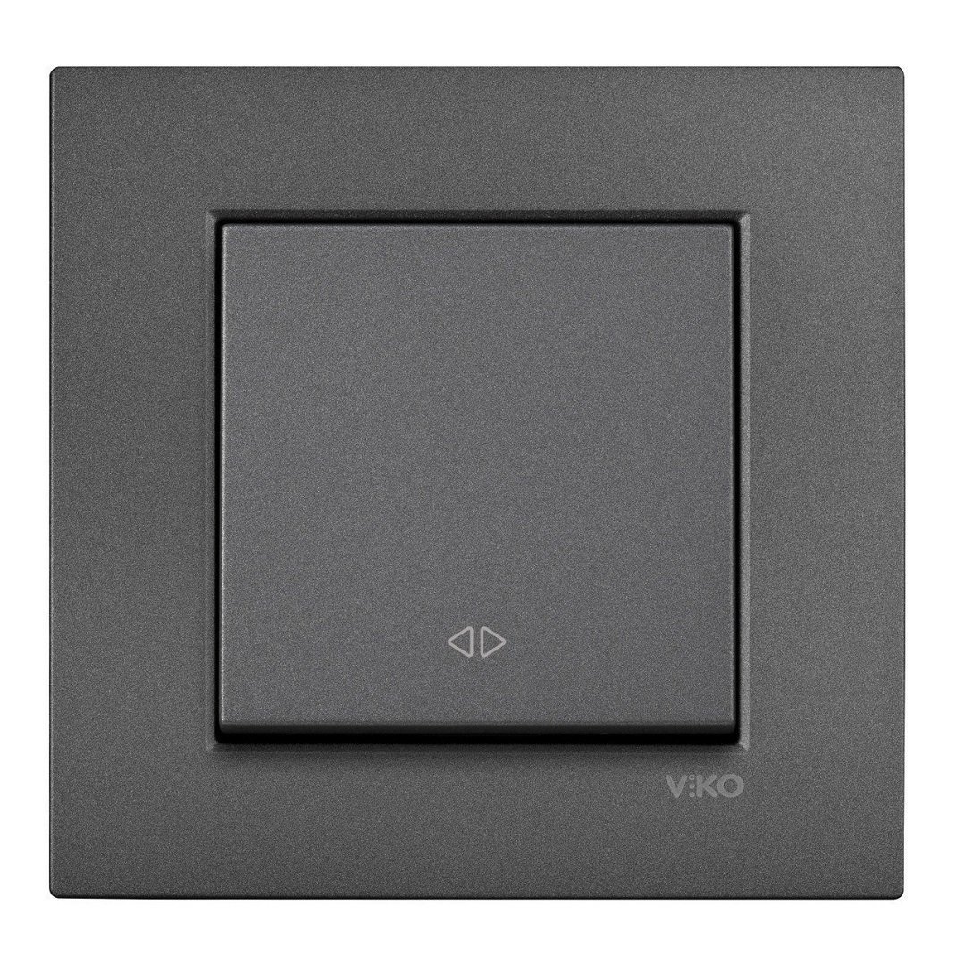 VİKO Novella/Trenda 92605431 Permütatör (Ara Vavien) Düğmesi [Füme]