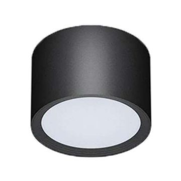 MOLLED MOL2063 12 Watt Siyah/Beyaz Kasa Sıva Üstü Downlight Armatür (SAMSUNG/OSRAM LED & EAGLERISE/LIFUD Driver)