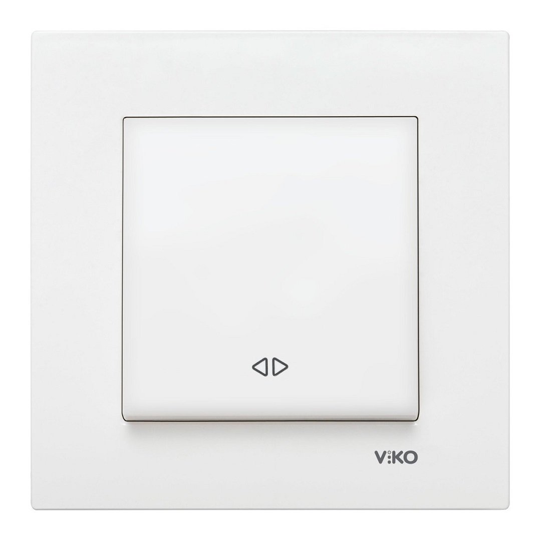 VİKO Novella/Trenda 92605731 Permütatör (Ara Vavien) Düğmesi [Beyaz]