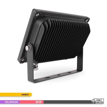 ACK AT61-05082 50 Watt LED Projektör - Amber