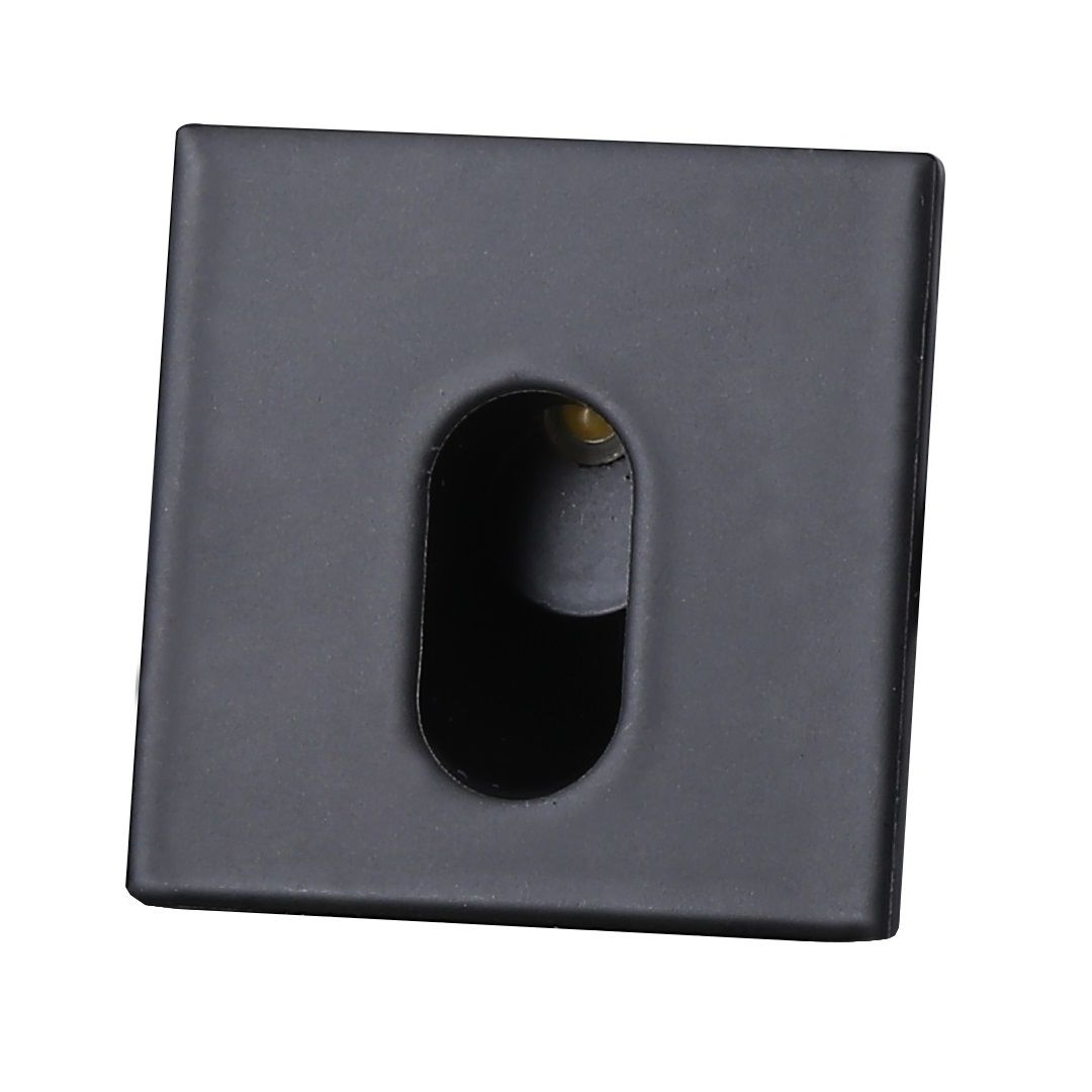 MOLLED MOL7074 2 Watt Siyah Sıva Altı Kare LED Merdiven Armatürü (Metal)