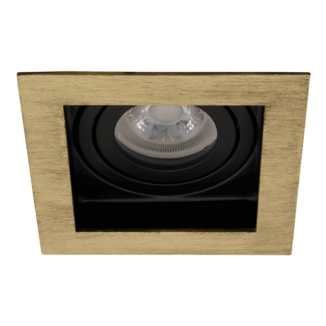 goldX ZE781-PE Prinç Eskitme Sıva Altı Kare Spot Kasası