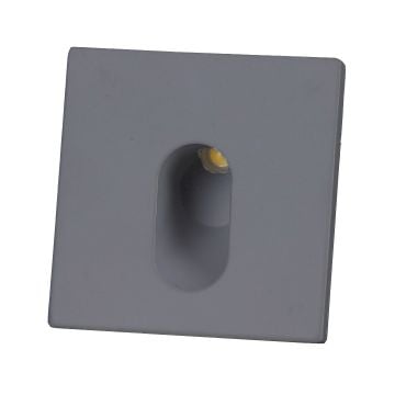 MOLLED MOL7075 2 Watt Antrasit Sıva Altı Kare LED Merdiven Armatürü (Metal)