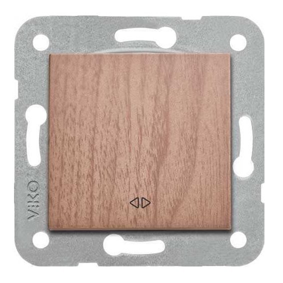 VİKO Novella/Trenda 92615131 Permütatör (Ara Vavien) Düğmesi [Ceviz]