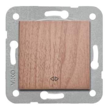 VİKO Novella/Trenda 92615131 Permütatör (Ara Vavien) Düğmesi [Ceviz]