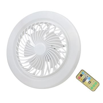 CATA CT-1153 Poyraz 42 Watt Fanlı LED Ampul - Dimli - 3 Işık Renki (Beyaz + Ilık Beyaz + Gün Işığı)