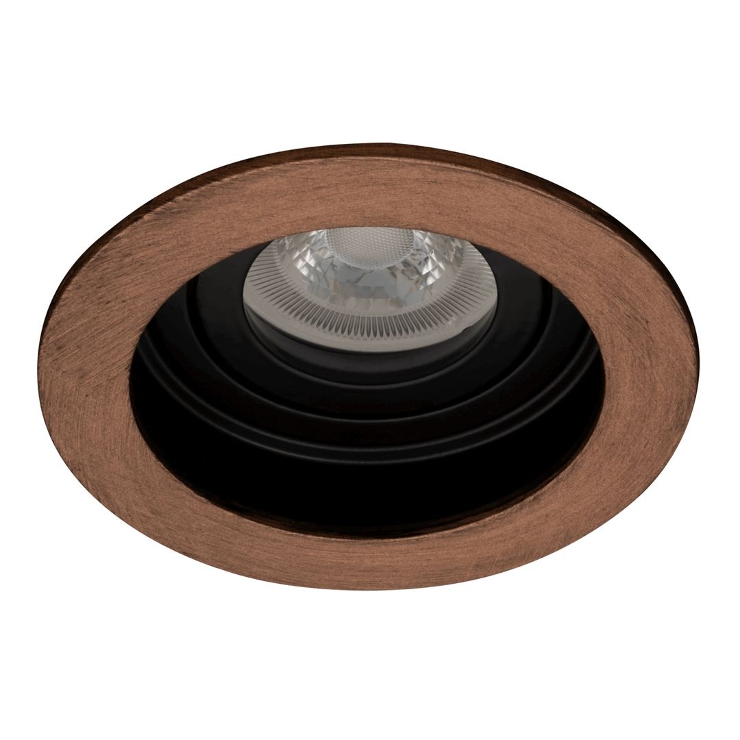 goldX ZE780-BE Bronz Eskitme Sıva Altı Yuvarlak Spot Kasası