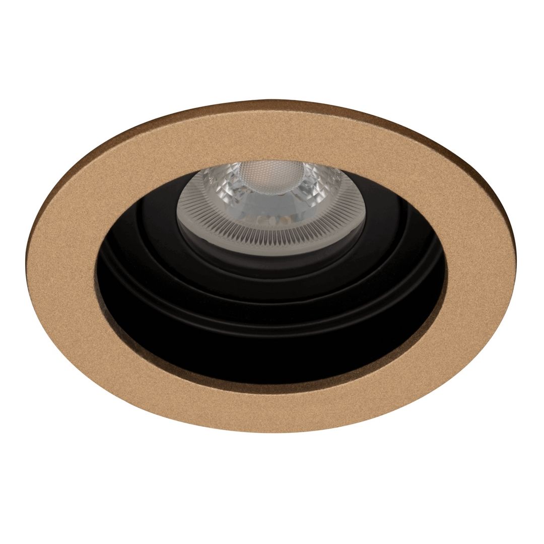 goldX ZE780-BR Bronz Sıva Altı Yuvarlak Spot Kasası