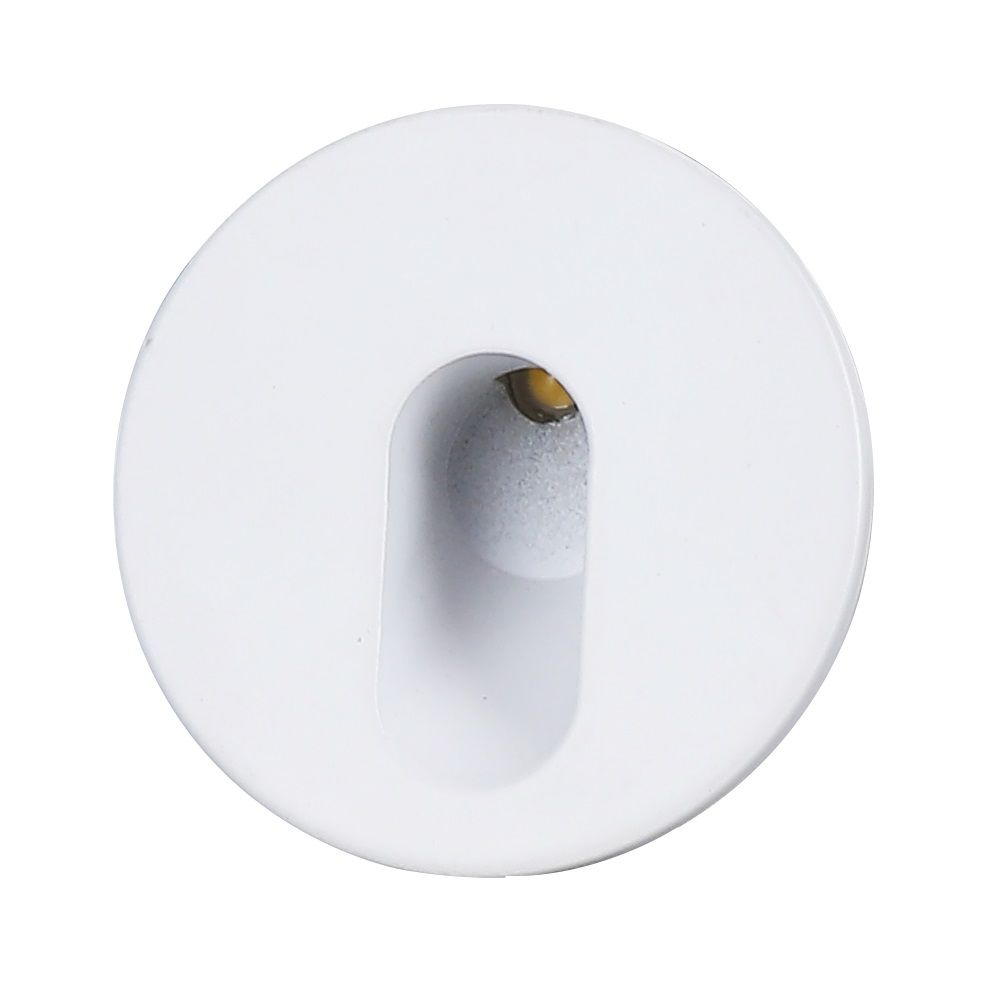 MOLLED MOL7079 2 Watt Beyaz Sıva Altı Yuvarlak LED Merdiven Armatürü (Metal)