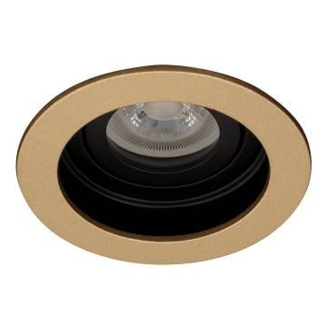 goldX ZE780-G Gold Sıva Altı Yuvarlak Spot Kasası