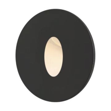 MOLLED MOL7083 3 Watt Siyah Sıva Altı Yuvarlak LED Merdiven Armatürü (Metal)