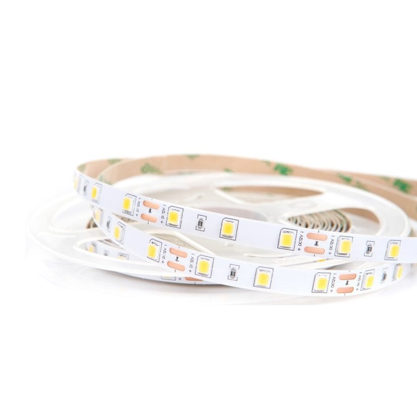 inoled 4324-01 12 Volt Beyaz (6500K) Şerit Led - 60 Ledli - 12 Watt/Metre (5 Metre)