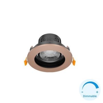 GOYA GY 1741-8 8 Watt Rose-Siyah Sıva Altı DİMLİ LED Spot