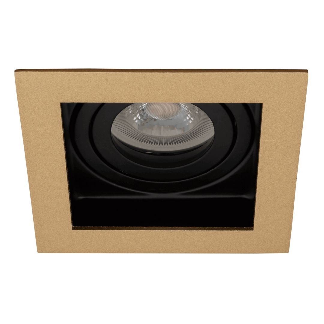 goldX ZE781-G Gold Sıva Altı Kare Spot Kasası