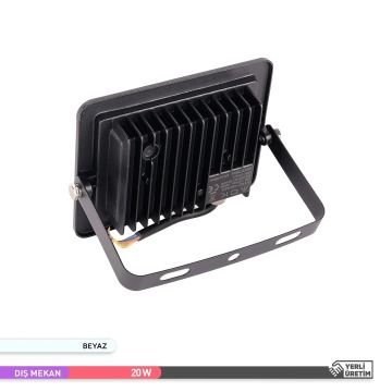 ACK AT62-02032 20 Watt LED Projektör - Beyaz Işık (6500K)