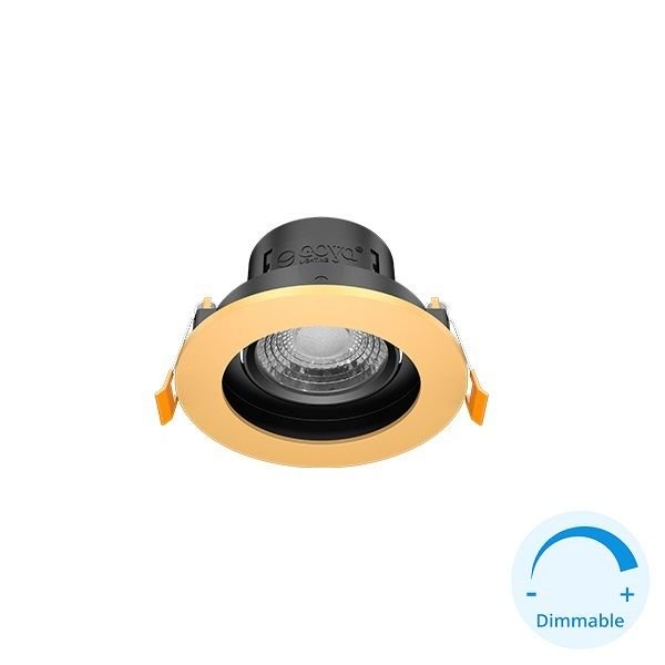 GOYA GY 1741-8 8 Watt Gold-Siyah Sıva Altı DİMLİ LED Spot